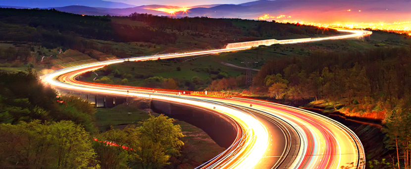 Road in the mountains